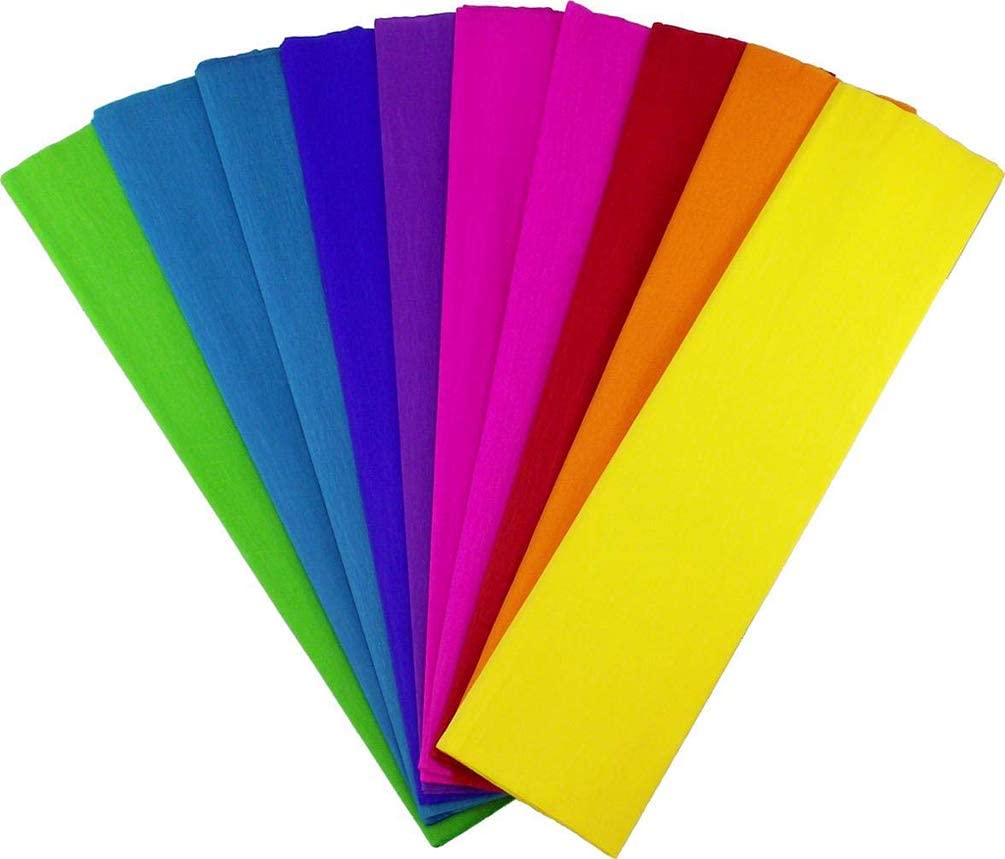 Solid Color Crepe Paper